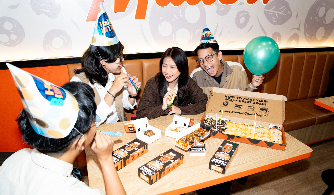 Slicebrate 1st Anniversary: Promo Hemat dan Giveaway Spesial dari Pizza Ranjang